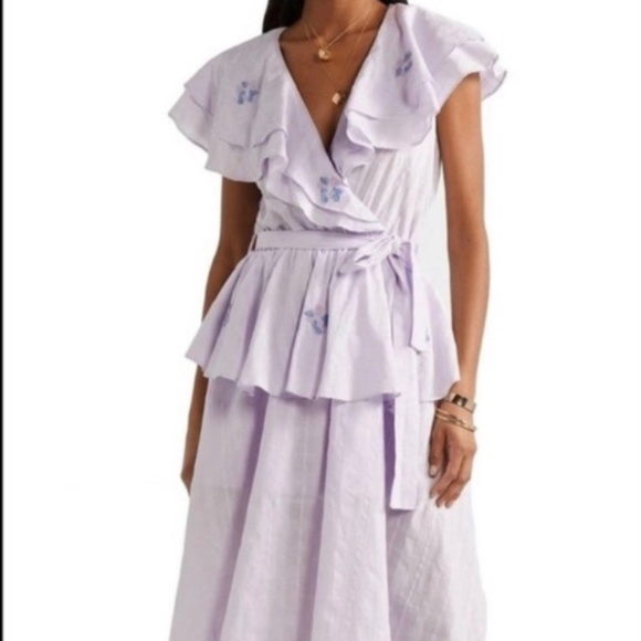 innika choo purple dress Innika choo maxi